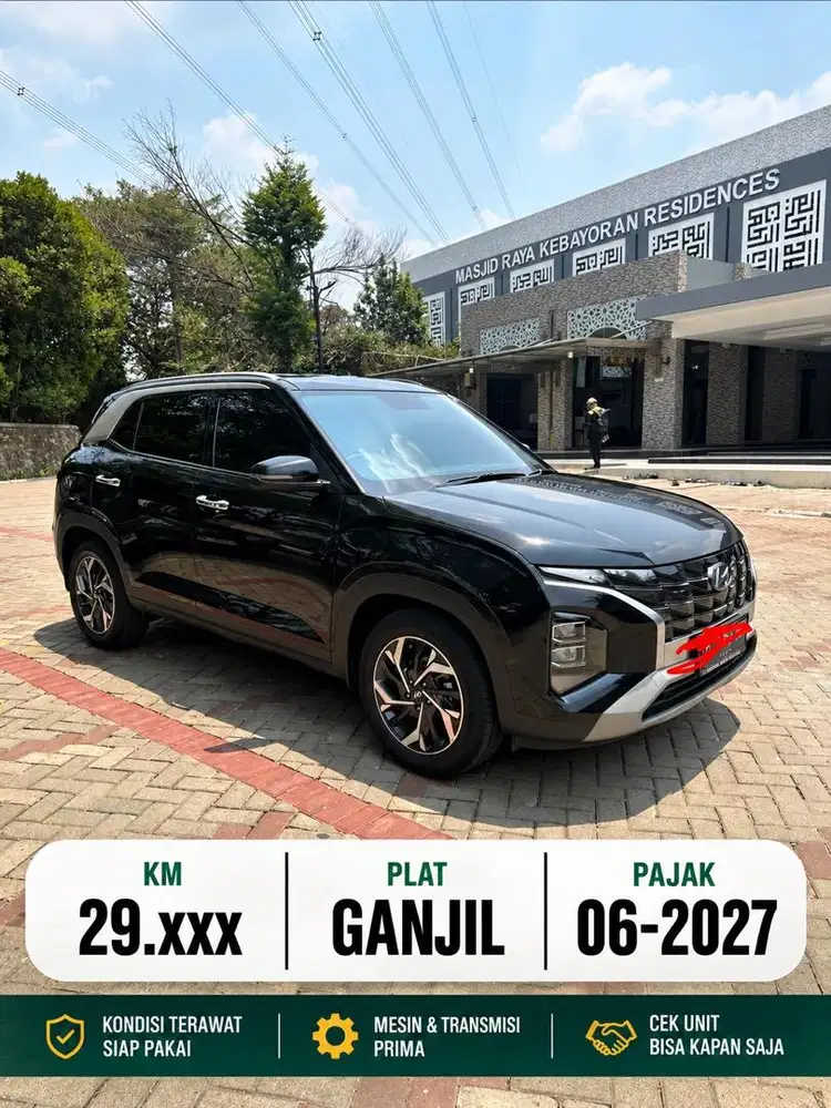 HYUNDAI CRETA STYLE 2022 – TERAWAT, LOW KM, SERVICE RESMI