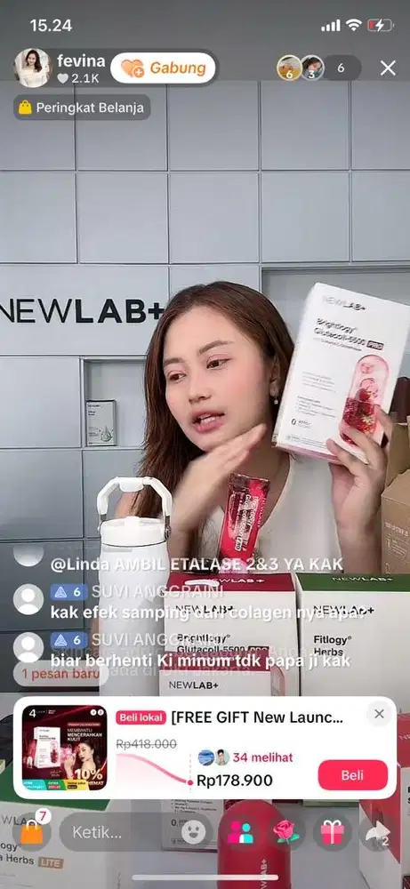(LOKER AREA SENTUL,Bogor) host live skincare