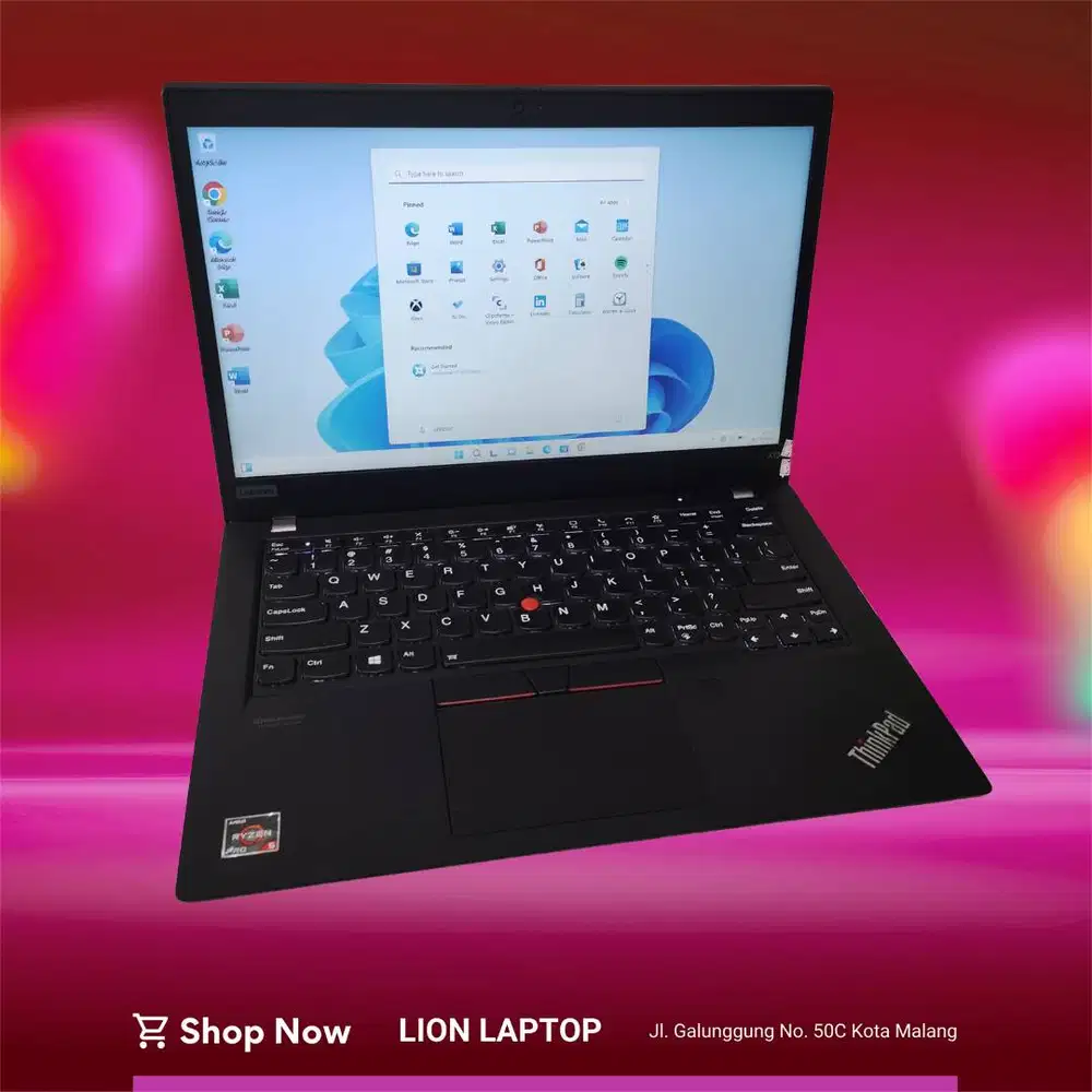 RAM 32GB AMD Ryzen 5 PRO-4650U Lenovo Thinkpad X13 SSD 256GB [16|09]