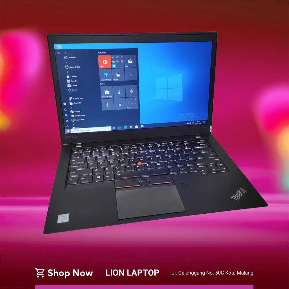 RAM 8GB SSD 256GB Core i5 Slim Lenovo Thinkpad T460s [16|09]