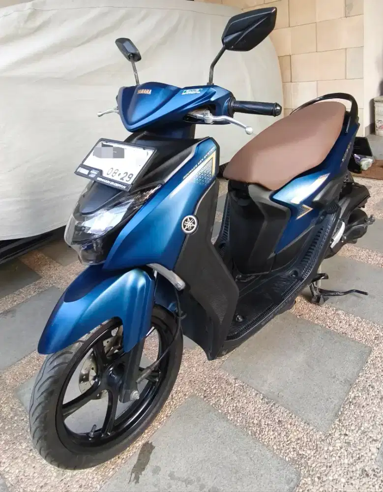 JUAL CEPAT: Yamaha Gear 125 S 2024 Matte Blue, Cakep, Pajak Strong