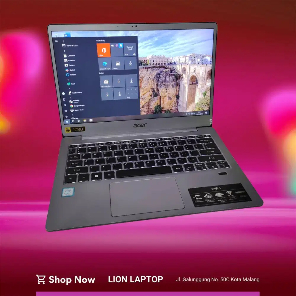 Super Slim Core i5 Gen 8 8/25 Acer Swift 3 SF313-51 [16|09]