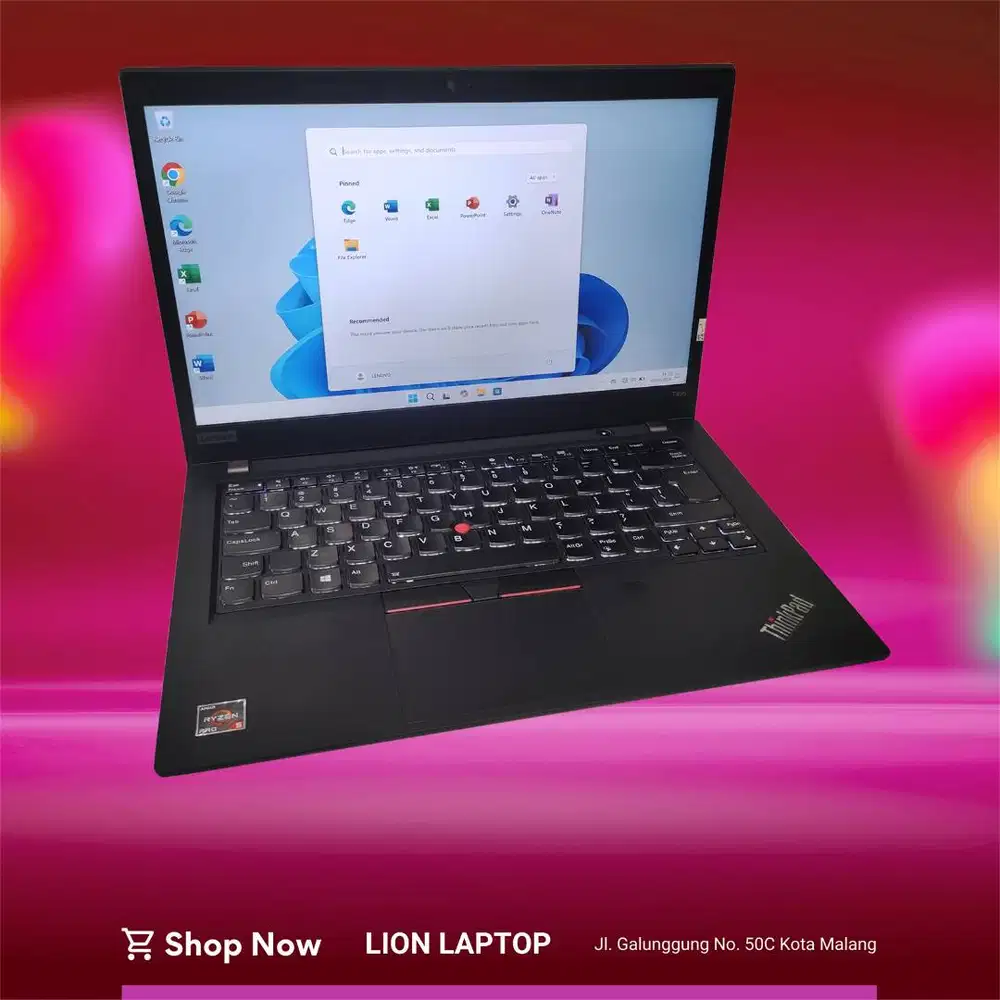 RAM 16GB AMD Ryzen 5 PRO VGA 2GB Lenovo Thinkpad T495 [16|09]