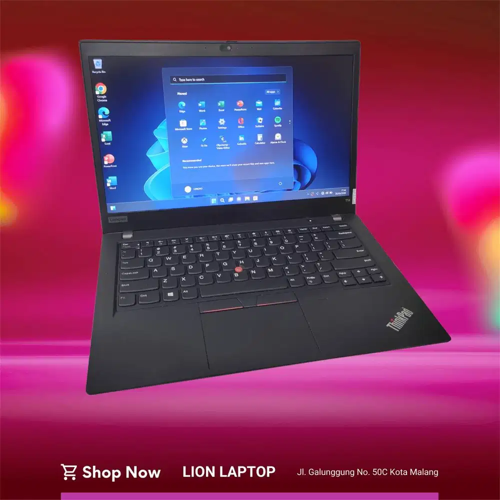 RAM 16GB Core i5 Gen 10 SSD 256GB Lenovo Thinkpad T14 gen 1 [16|09]