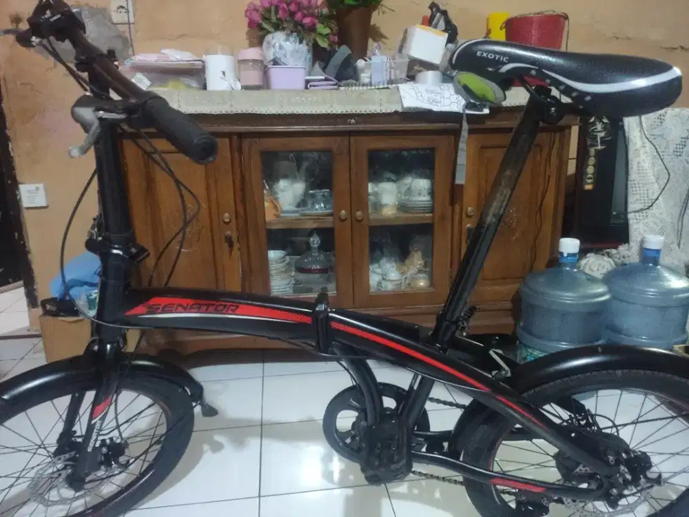 Sepeda Lipat Merk Senator Ukuran 20 (Nego Tipis)