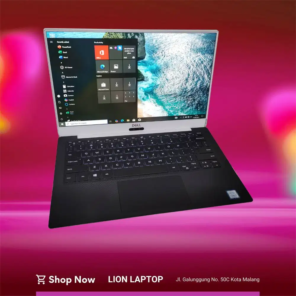 Slim & Ringan Core i5 RAM 8 SSD 256 DELL XPS 13 9370 [16|09]