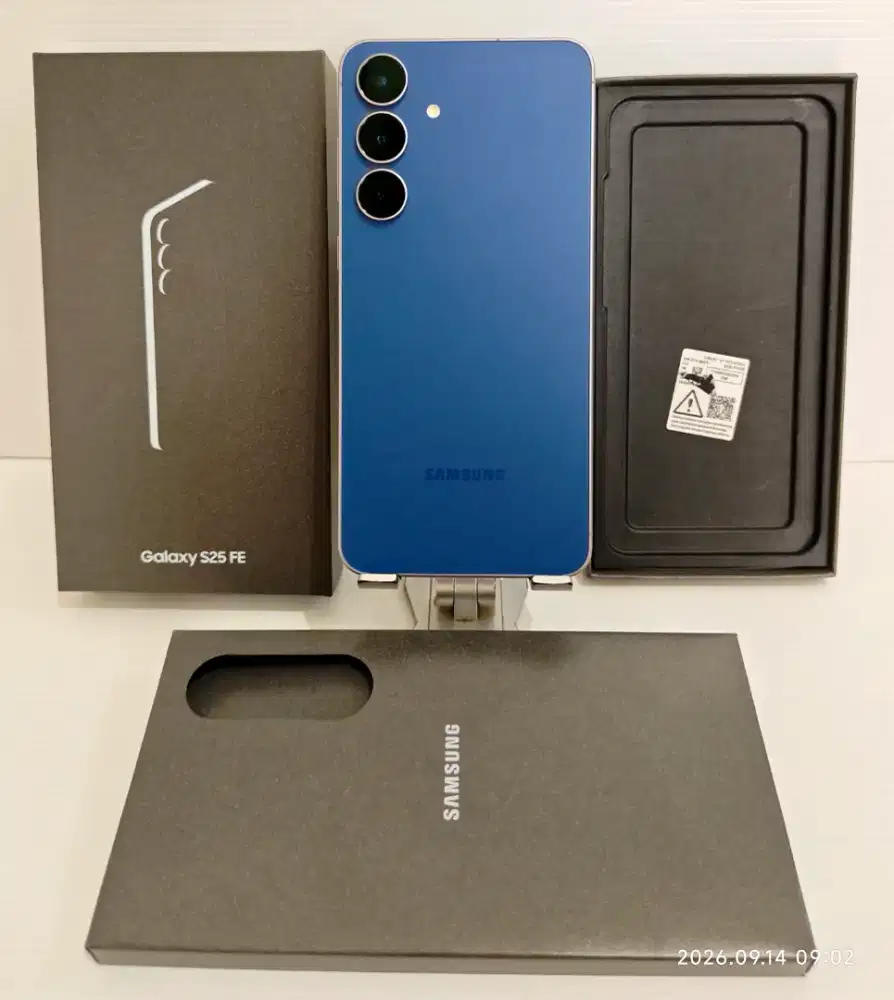 Samsung S25FE 5G 8/512 Gb Likenew99% Garansi Feb 2027 fullset bs TT/BT