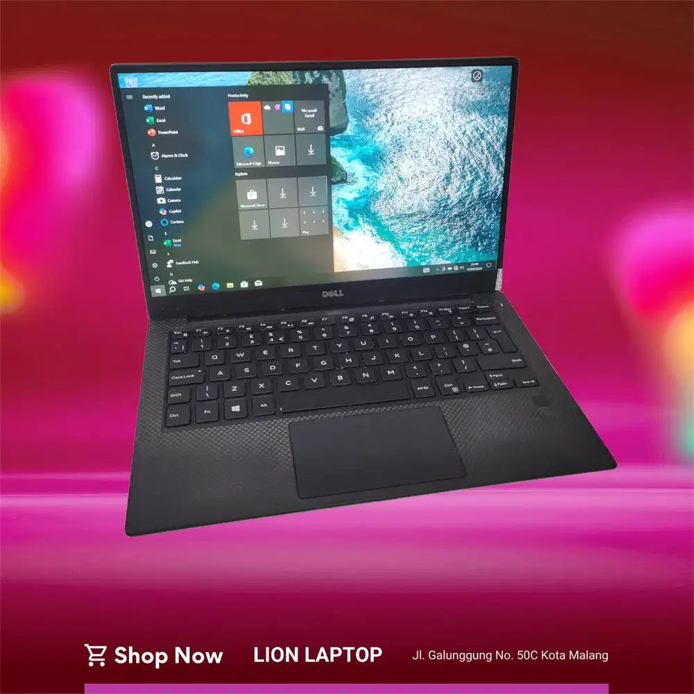 Slim & Ringan Core i7 RAM 8 SSD 256 DELL XPS 13 9360 [16|09]