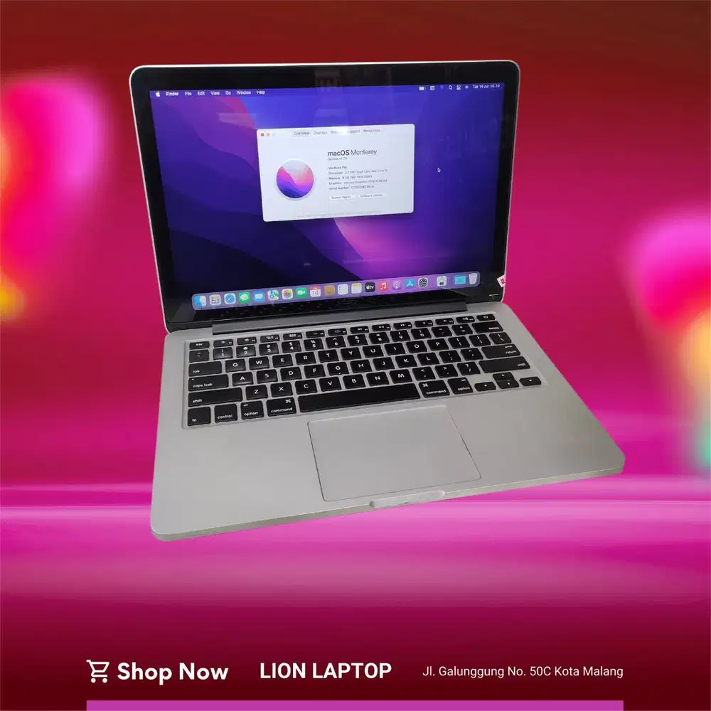Macbook Pro Retina Core i5 Late 2013 Mulus [16|09]
