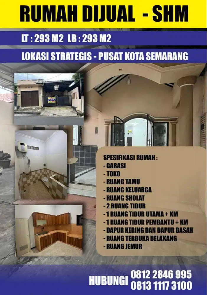 RUMAH SECONDARY PREMIUM, LOKASI STRATEGIS DI LAMPER TENGAH