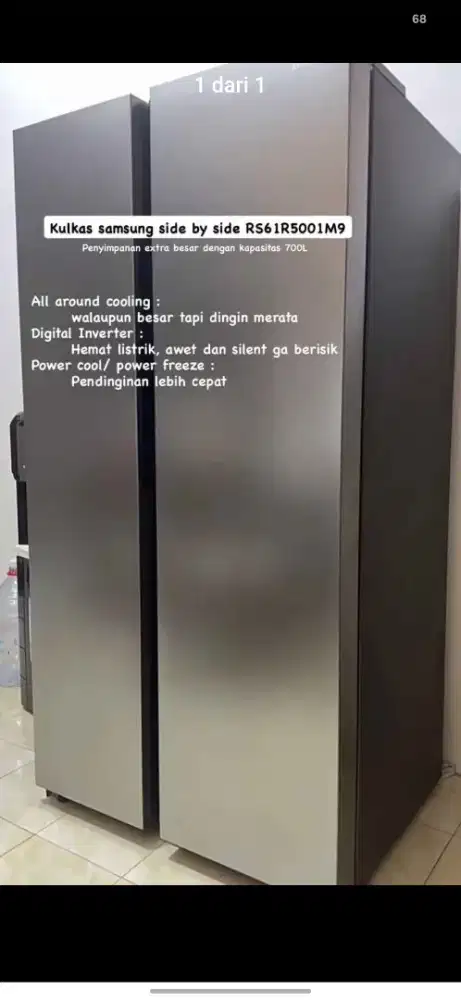 Kulkas samsung 700L