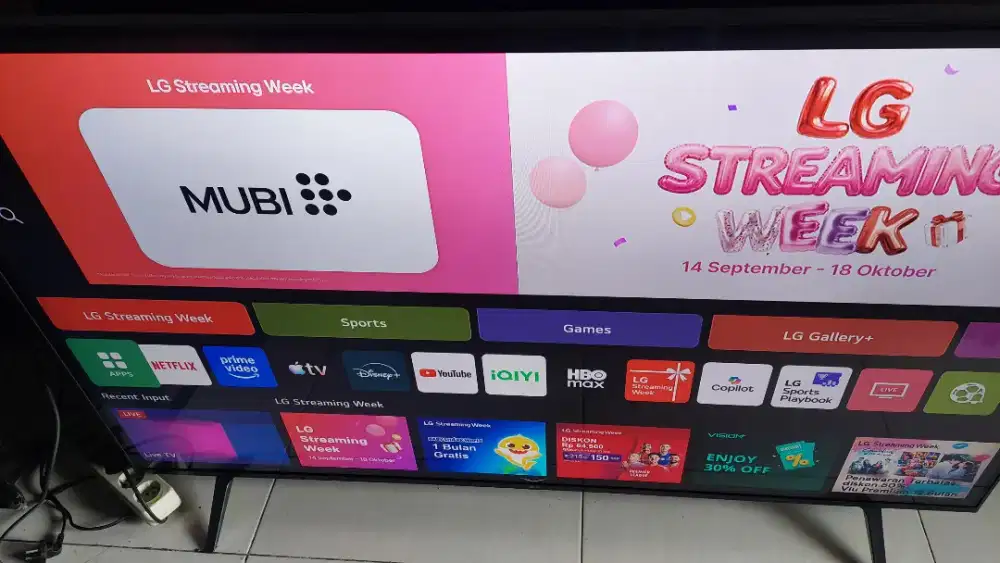 Tv lg 55 UR 8050 smrat digital