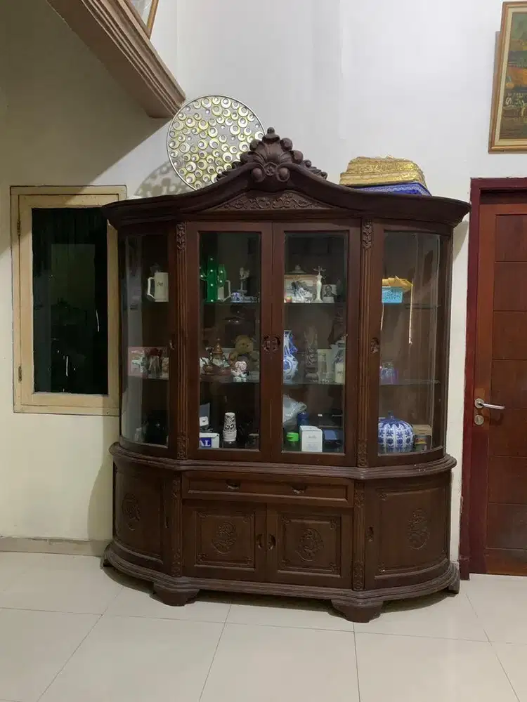 lemari jati asli