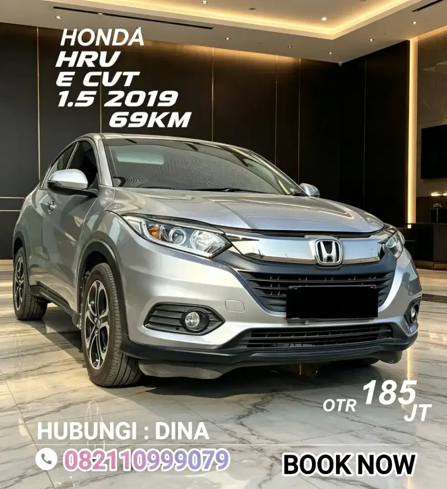 Honda HR-V E CVT 2019 AT 1.5, Low Km, Good Condition