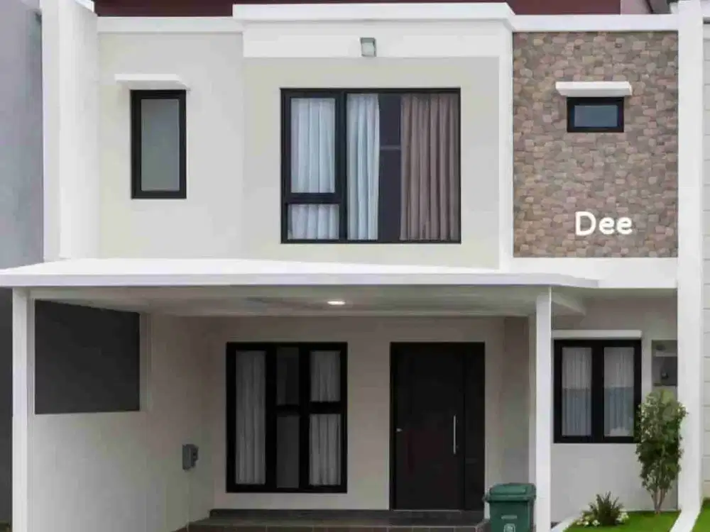 RUMAH 2 LANTAI SHM FURNITUR CILANGKAP JAKARTA TIMUR RAPI SIAP HUNI DALAM CLUSTER