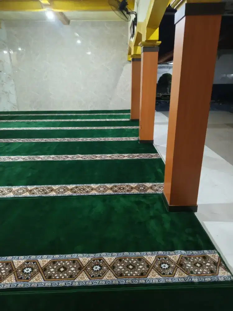 Jual Karpet Masjid Semi Import Halus - Elmas 12mm - Gratis Pasang