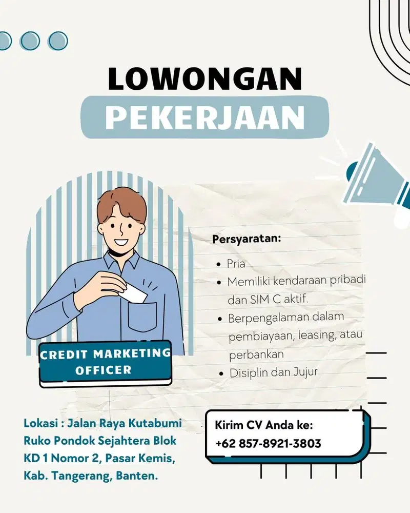 Credit Marketing Officer (CMO)