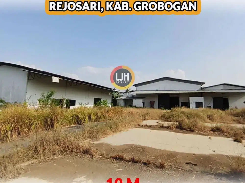Dijual 3 Unit Gudang Strategis Rejosari, Kab. Grobogan