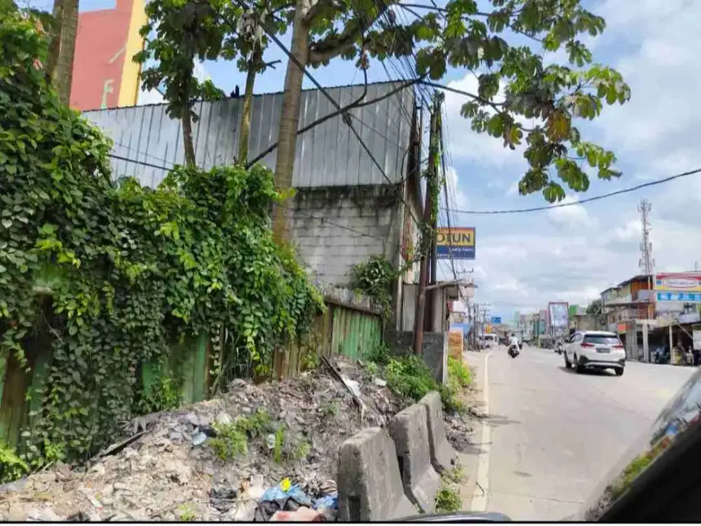 Jual Tanah 203m Pinggir Jalan Caringin Komersil Area