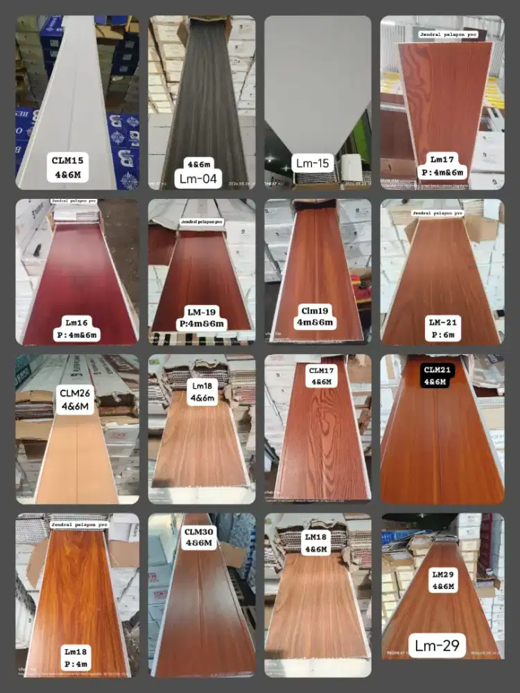 Menjual matrial plafon PVC, welpanal,wpc panel dan interior dinding