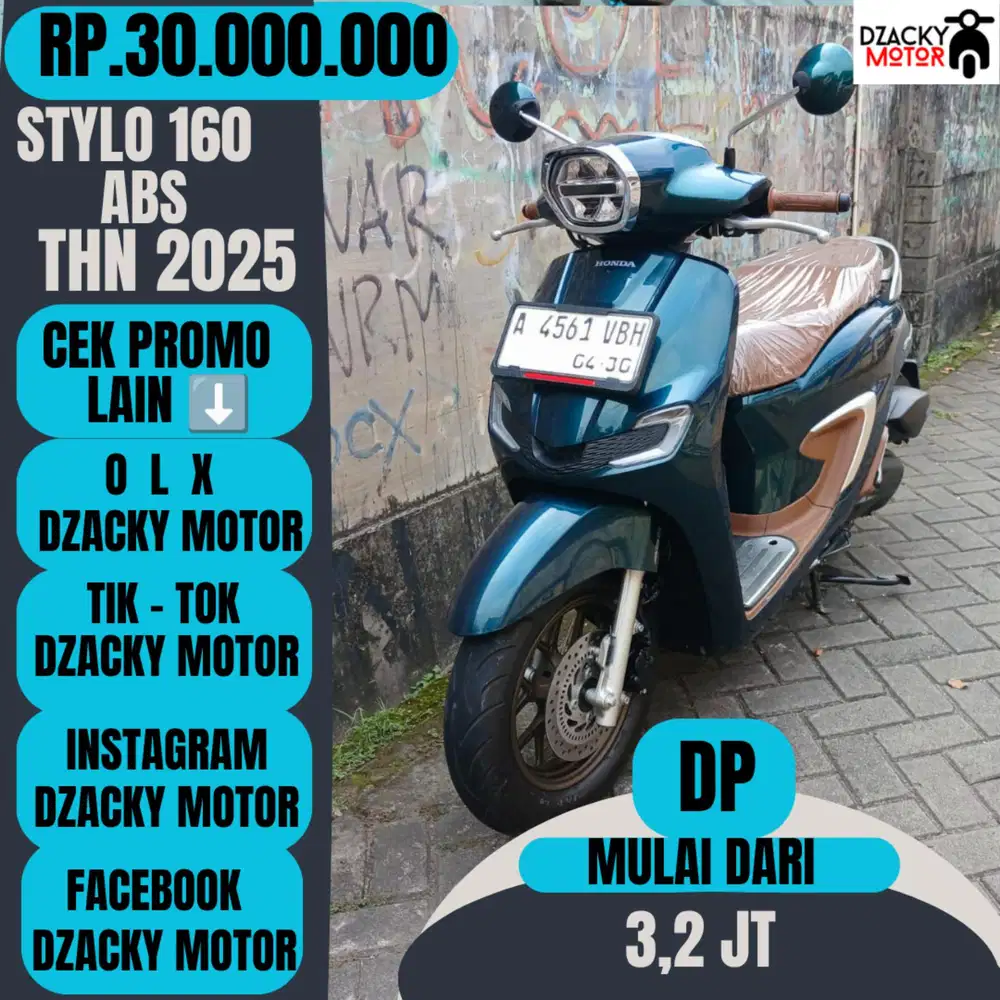HONDA STYLO 160 ABS 2025 SECOND LIKE NEW