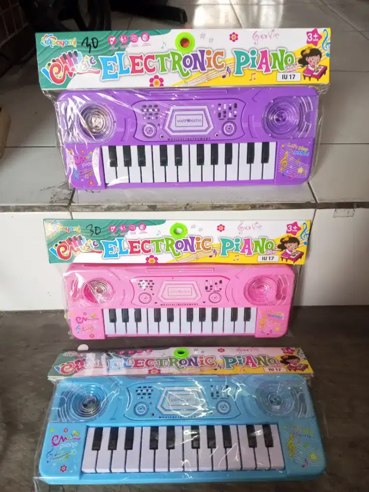 Mainan Anak Piano Baterai musik