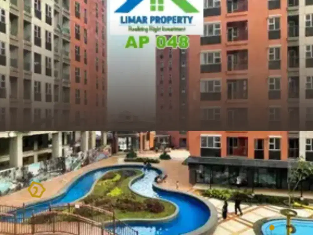 Jual Rugi !! Apartemen Siap Huni Full Furnish di Transpark Juanda, Bekasi