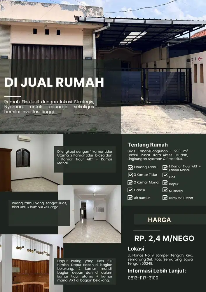 Kesempatan Memiliki Hunian PREMIUM di Kota Semarang