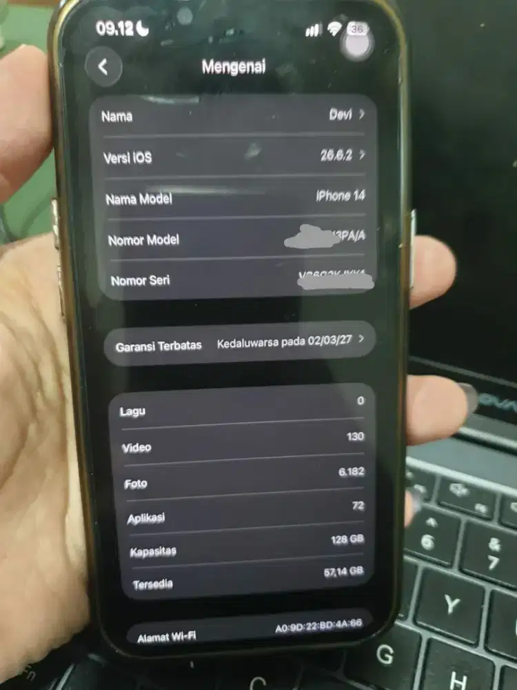 Di jual iphone 14