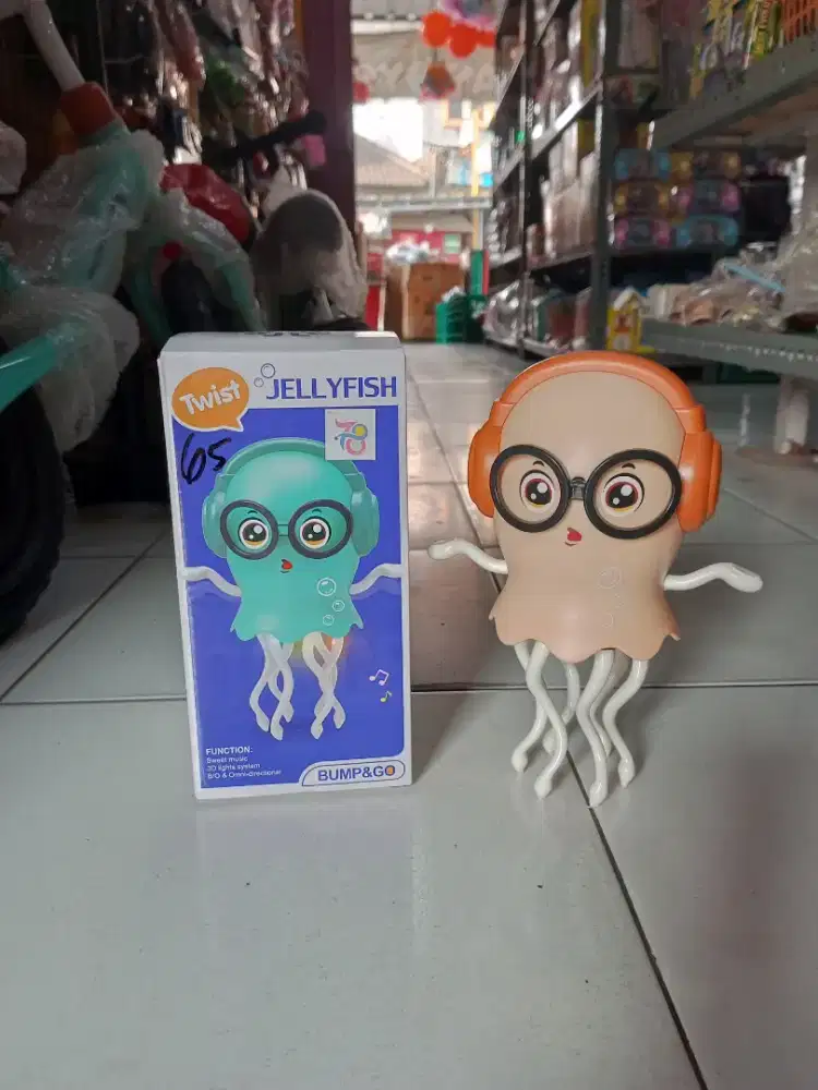 Mainan Anak Jellyfish Baterai