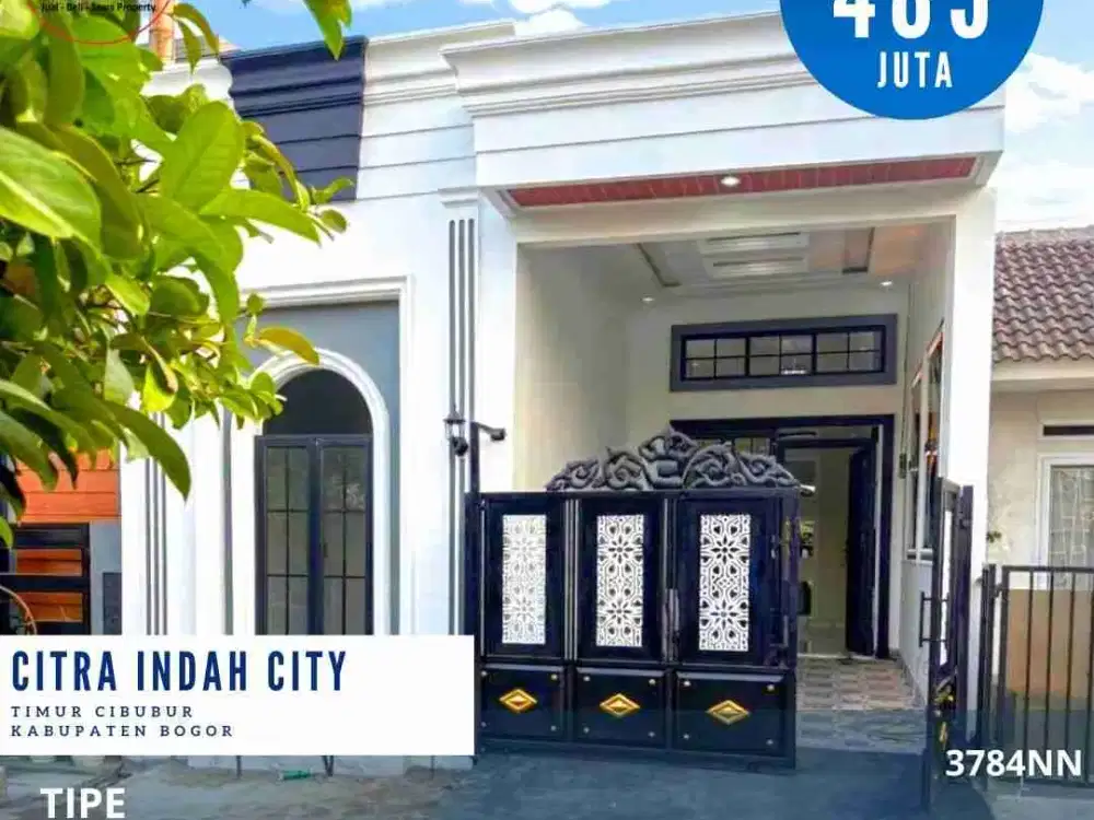 Dijual cepat Rumah siap huni diCitra Indah City semifurnished