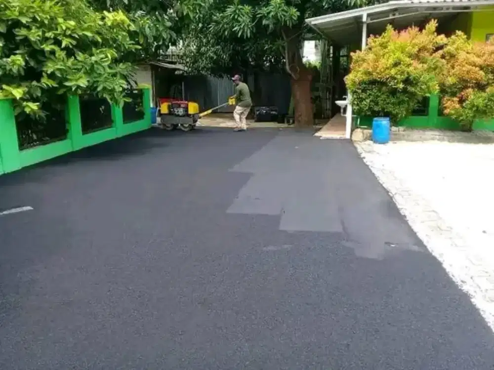 Pengaspalan hotmix kualitas terjamin