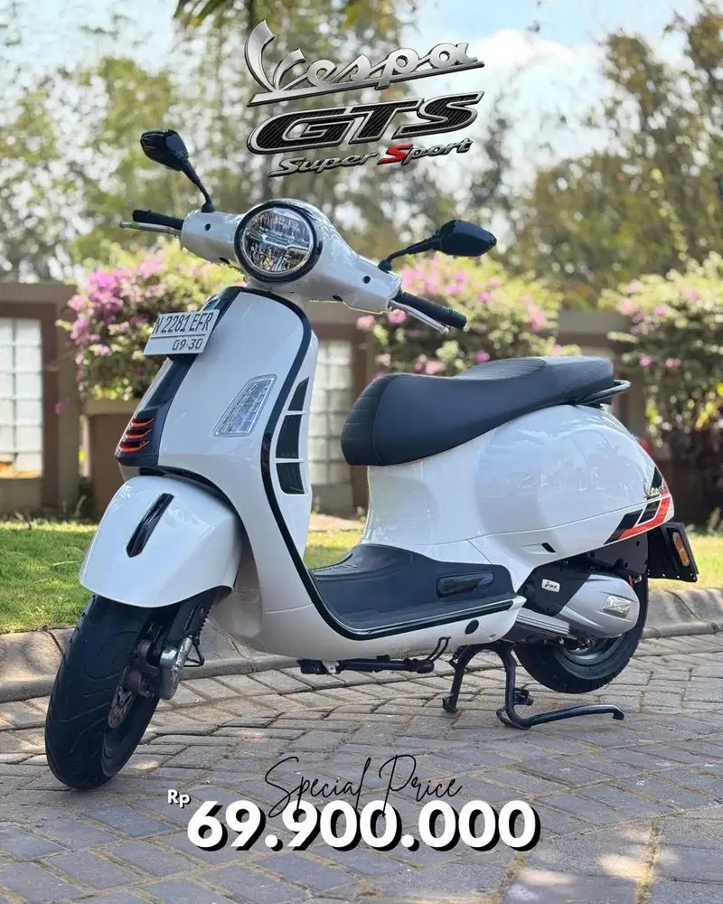 Vespa GTS Super Sport ABS Keyless 2025 N Malang Odo 400 Koko Motor