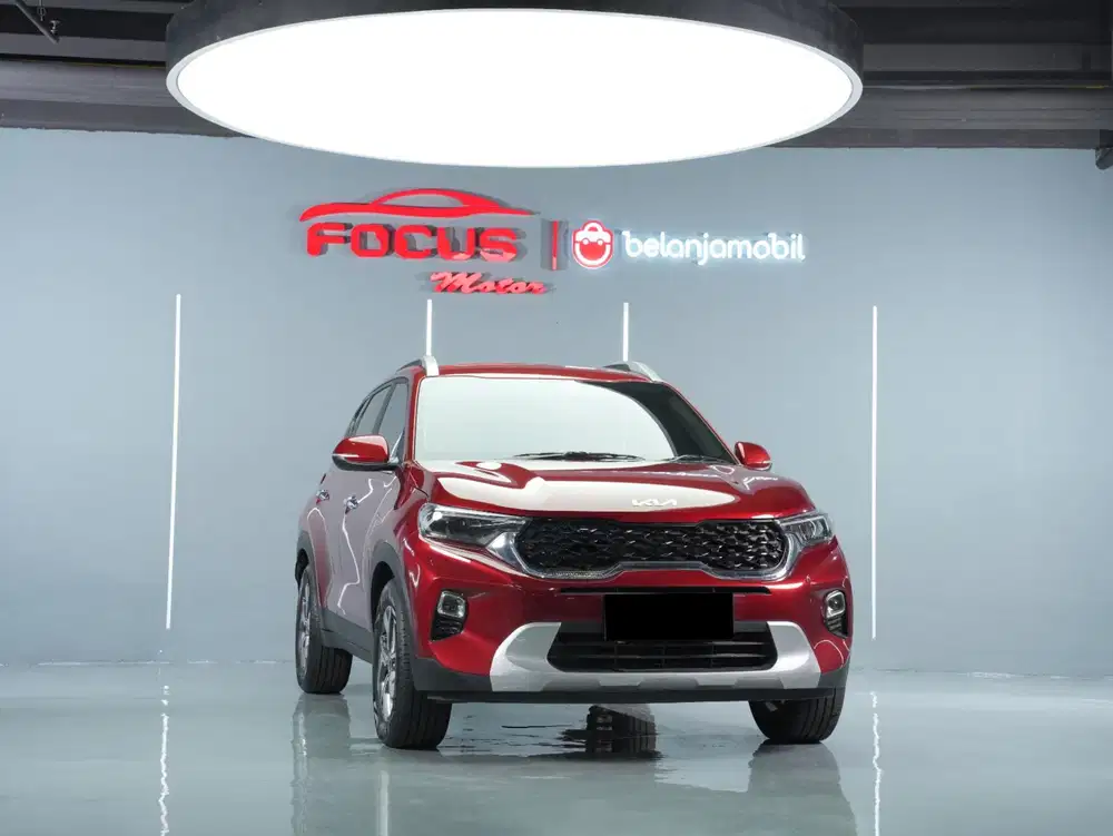 Km 13rb kia sonet dynamic 2022 merah sunroof