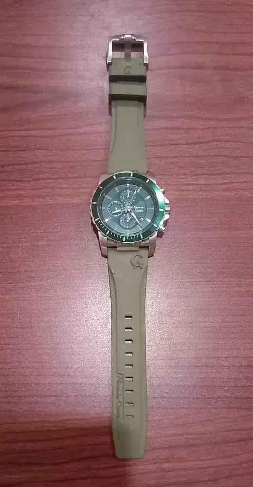 Dijual jam tangan AC warna green army