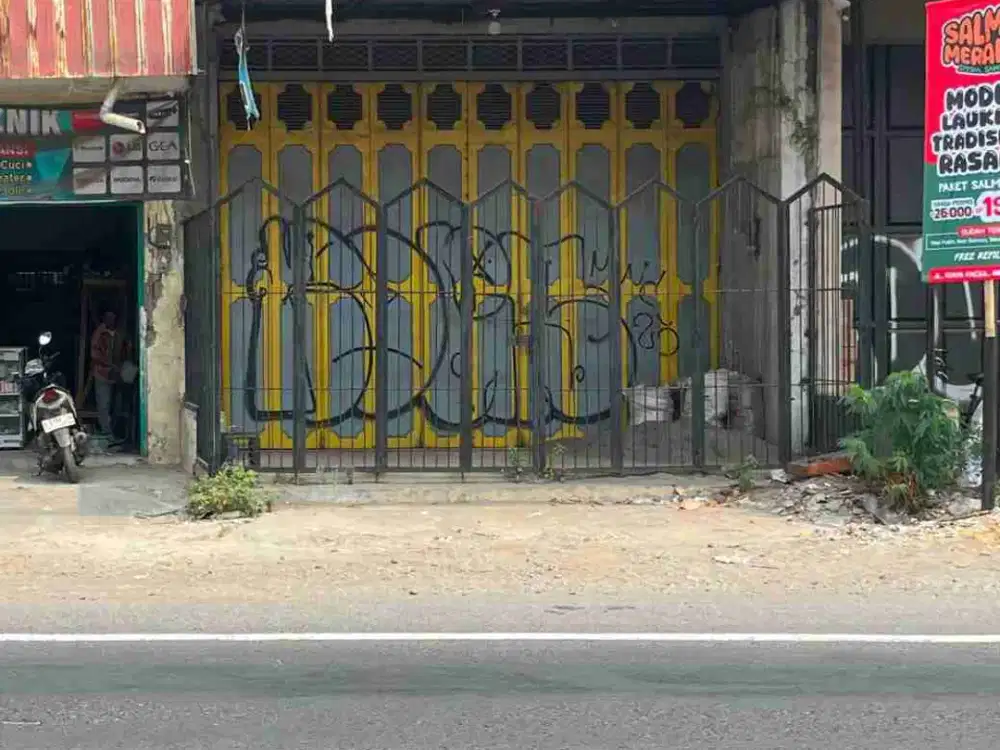 TEGAL PEKAUMAN KULON RUKO STRATEGIS KOMERSIAL PINGGIR JALAN RAYA SEWA MURAH