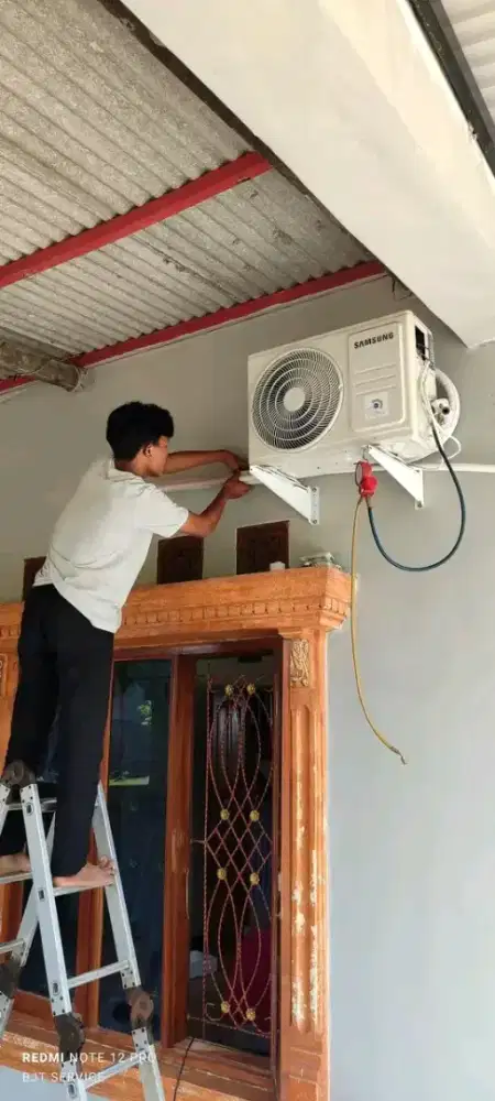 Service AC bongkar pasang AC kulkas pompa air