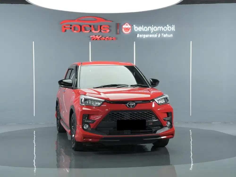 Toyota raize s gr sport non tss 2022 merah pajak panjang