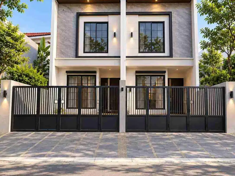 Rumah Baru Gress Modern Kontemporer Perum Wisma Mukti 2lt