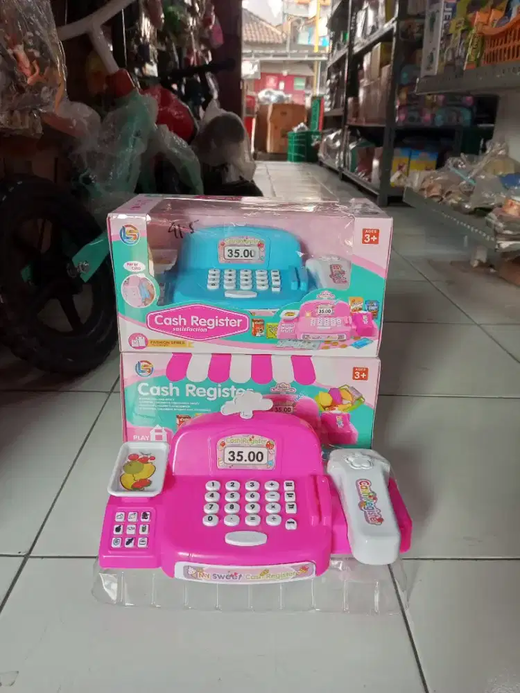 Mainan Anak kasir cash register