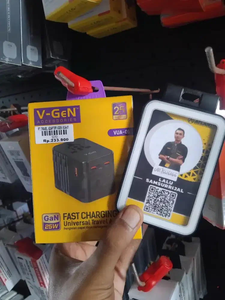 TRAVEL ADAPTER V-GEN VUA-01|ATLANTIS DAHSYAT