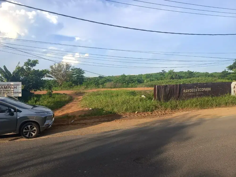 DIJUAL LAHAN 1,9 HA JALAN NOERDIN PANDJI PALEMBANG