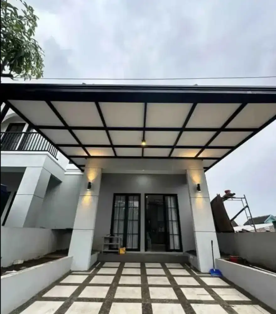 Kanopi atap alderon