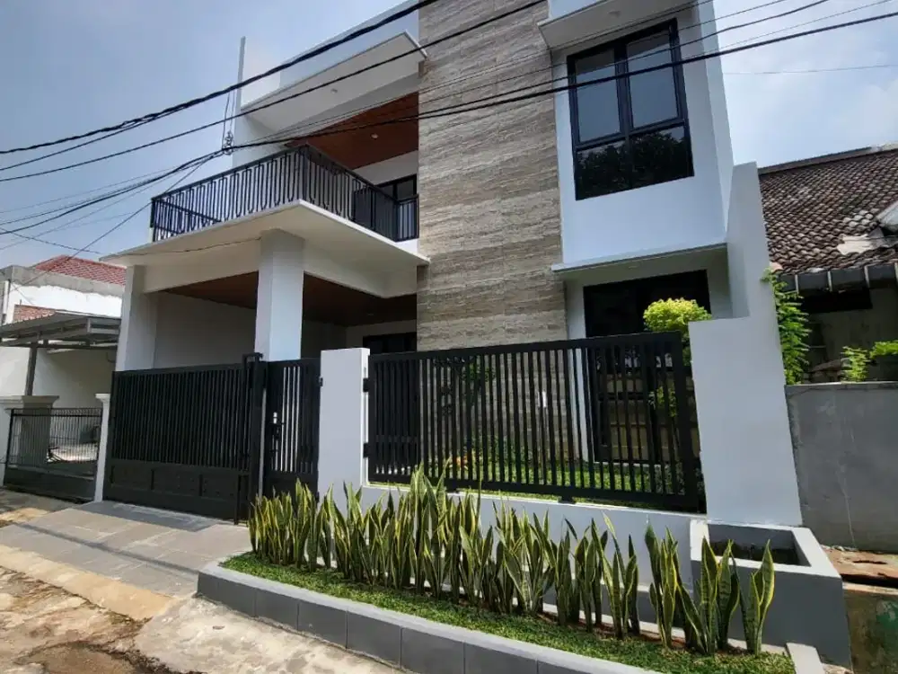 Rumah 2 Lantai Bangunan 200 m² Modern di Graha Bintaro GB-16283