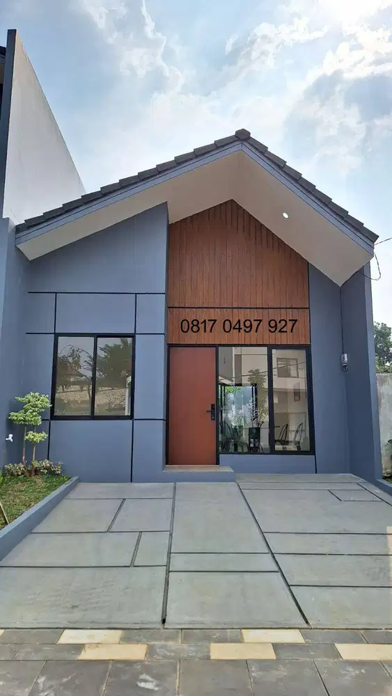 DISEWAKAN rumah 2KT 2KM di dalam Cluster, fasilitas Kolam Renang