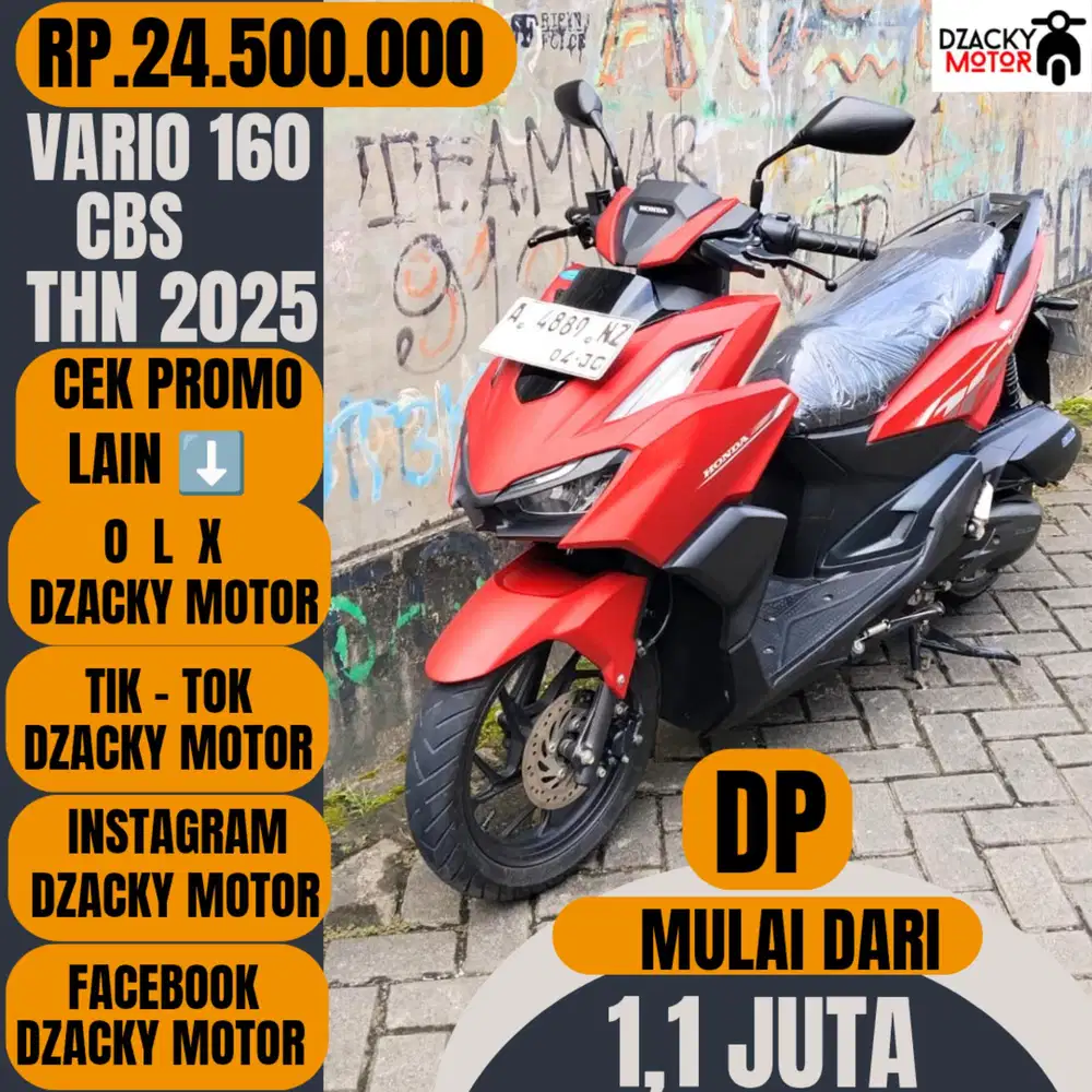 VARIO 160 CBS 2025 SECOND LIKE' NEW