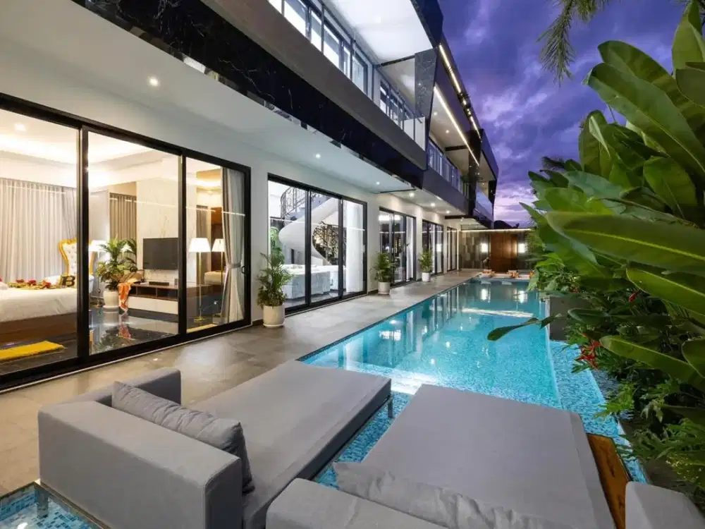 Villa modern pengubengan kauh kerobokan