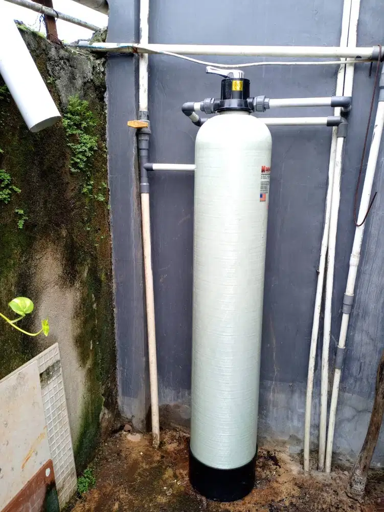 penjernih air /filter air frp1054 /dengan media