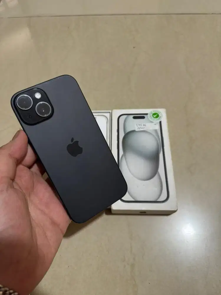 iphone 15 128gb resmi beacukai dus original SUPER MULUS