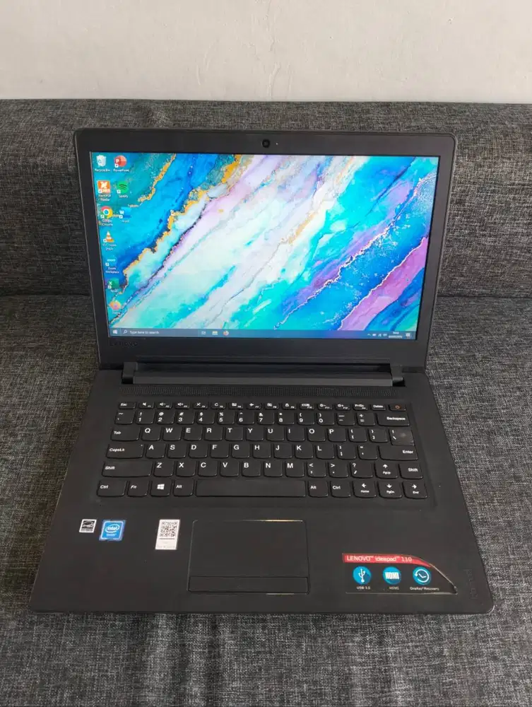 Lenovo Ideapad 110 14-IBR Celeron N3060 RAM 4GB HDD 1TB 14 inch